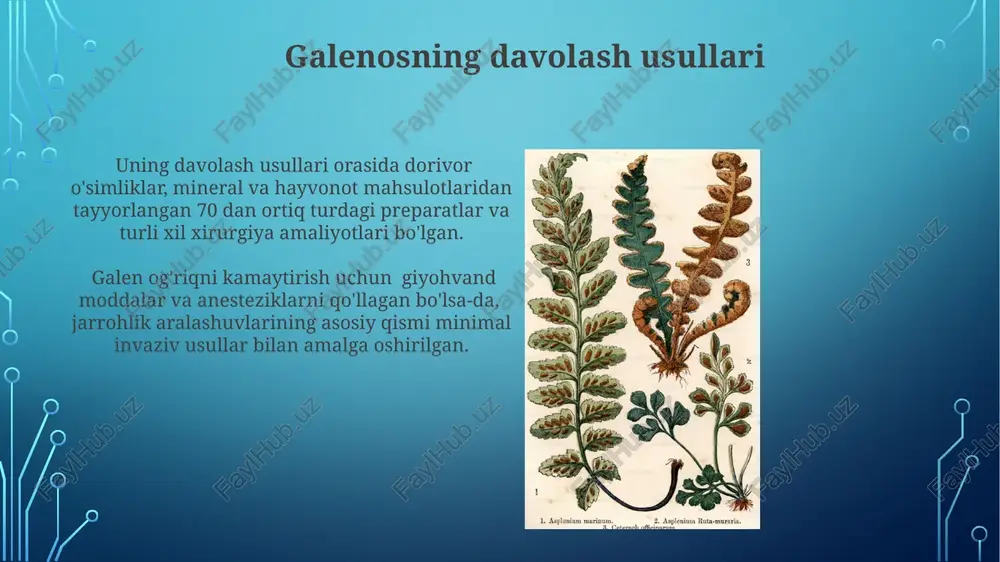 galenning tibbiyotga qo'shgan hissasi - Page 5
