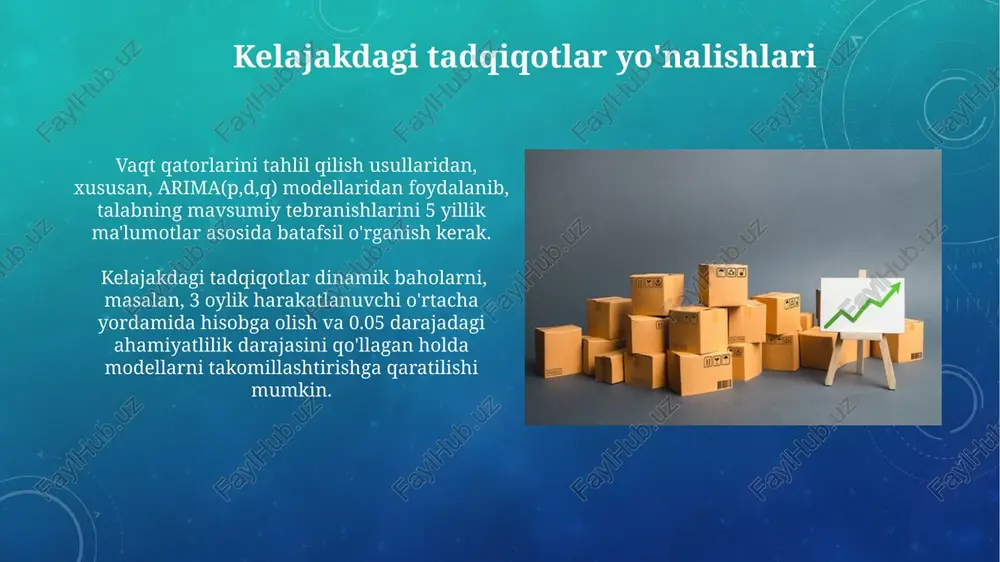 ta'minot va talabning ekonometrik modellarini qurish - Page 5