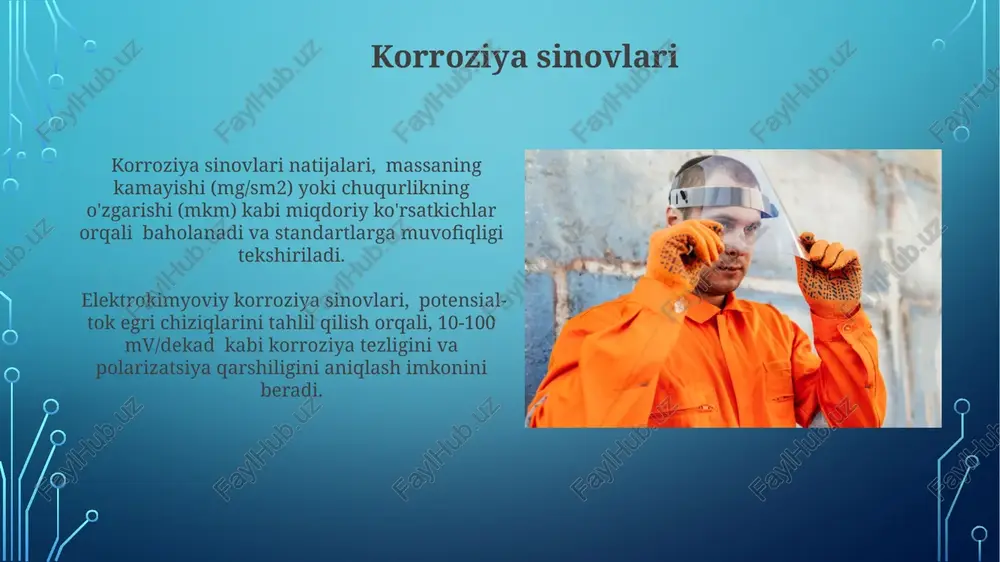 metallar karroziyasini o'rganish - Page 5