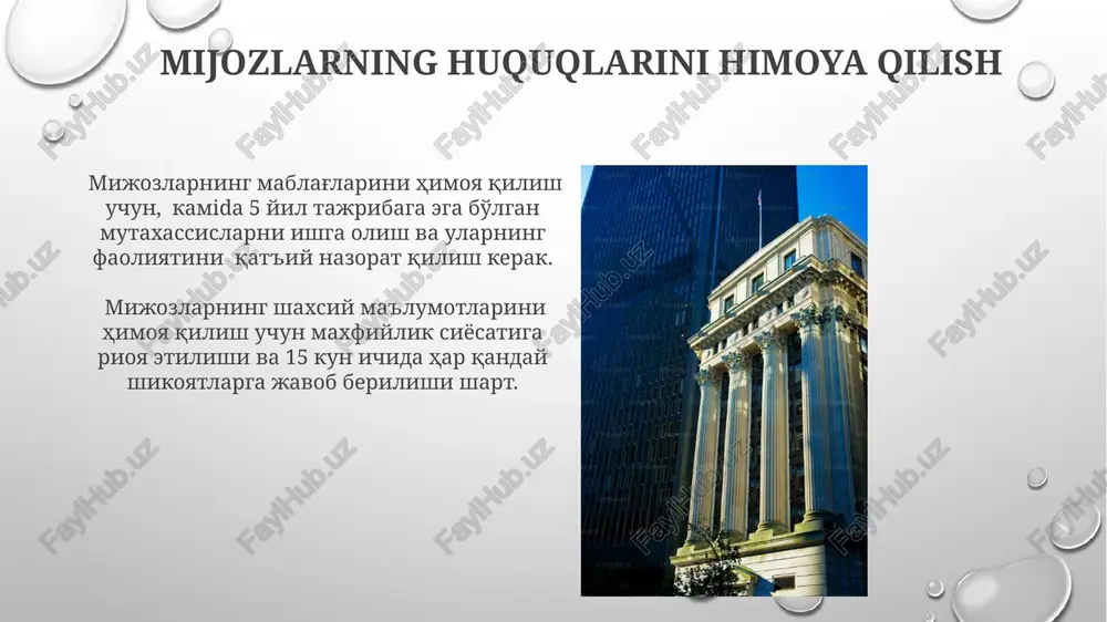 moliyaviy institutlar faoliyatini tartibga solishning zarurati, turlari, maqsadi - Page 5