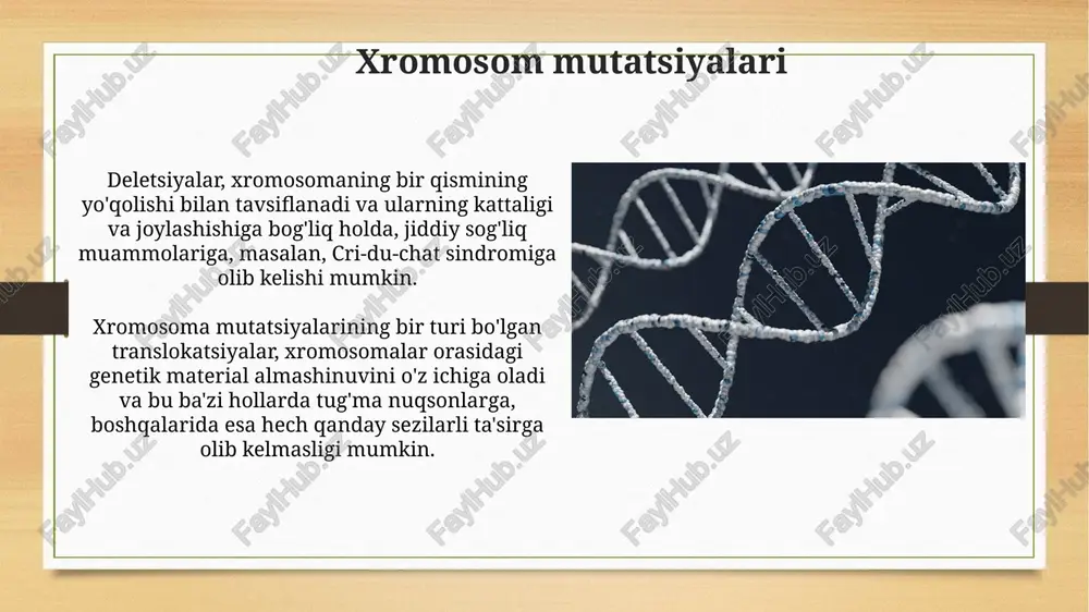 mutatsiyalar zararlimi? - Page 5