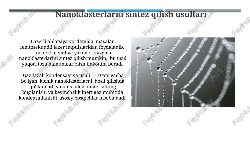 nanokristallar va klasterlar - Page 5