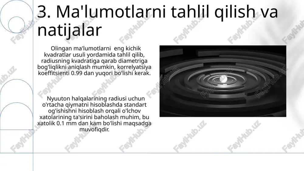nyuton halqalarini radiusini o’lchash - Page 5