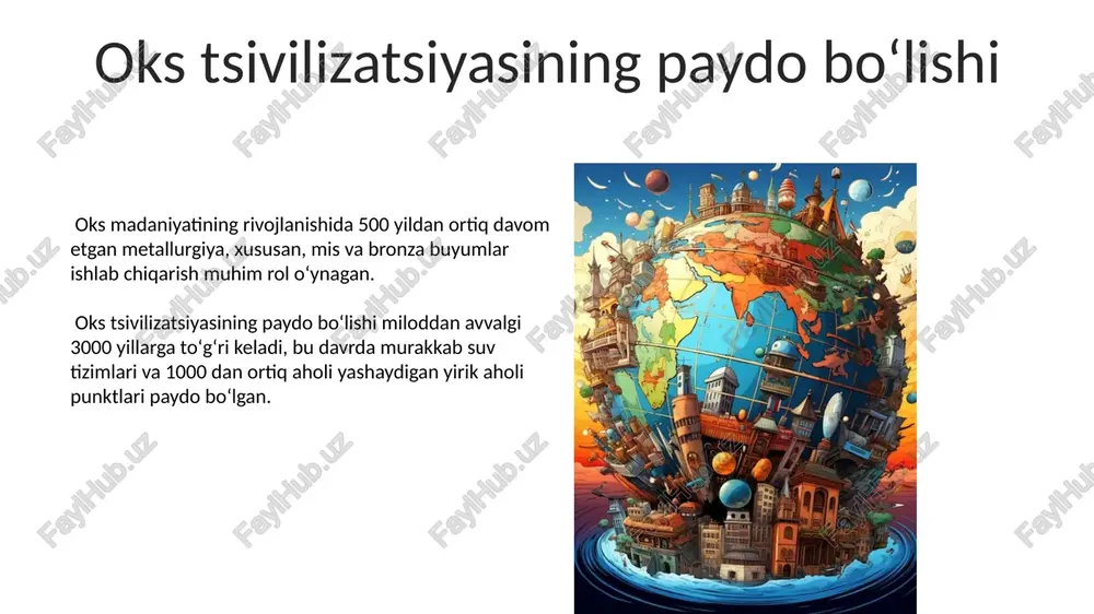 oks tsivilizatsiyasi madaniyati - Page 5