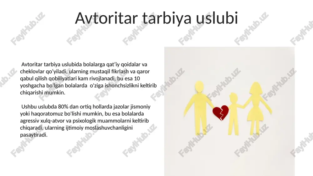 oilaviy tarbiya uslublari - Page 5