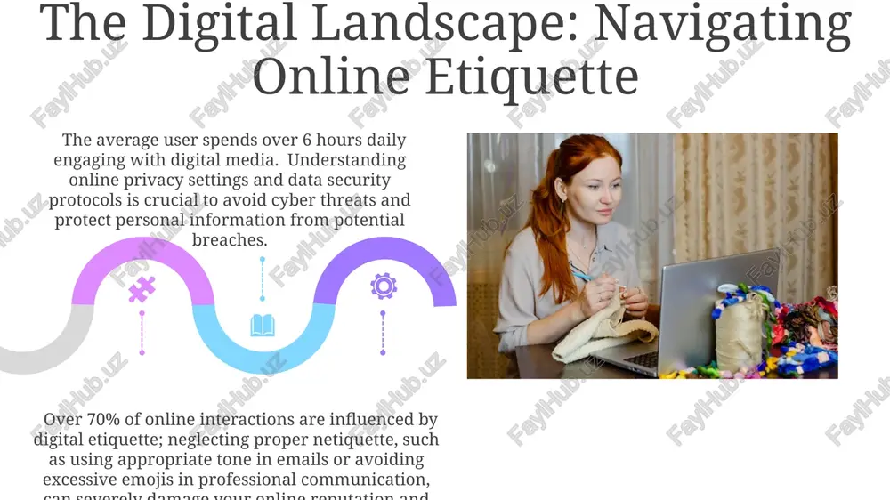 the digital landscape: navigating online etiquette - Page 5