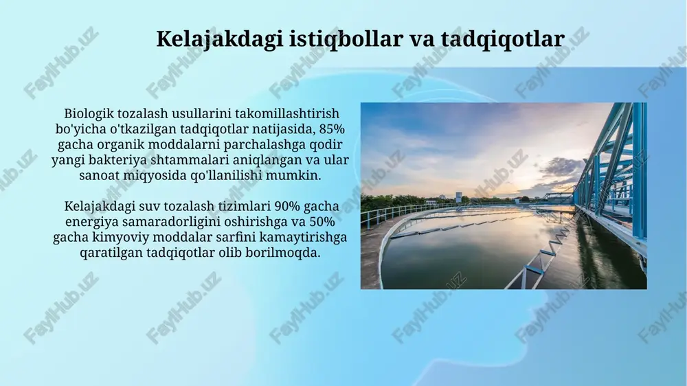 oqava suv (ifloslangan suv) larni tozalash - Page 5