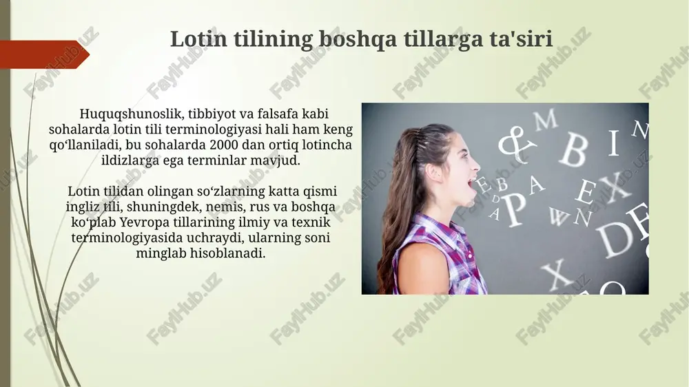 lotin tilining kelib chiqishi - Page 5