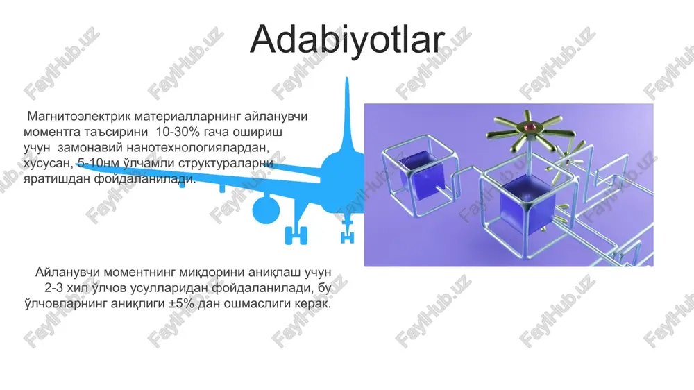 magnitoelektrik tizimli asboblarda aylantiruvchi moment va uning ishlash mexanizmi - Page 5