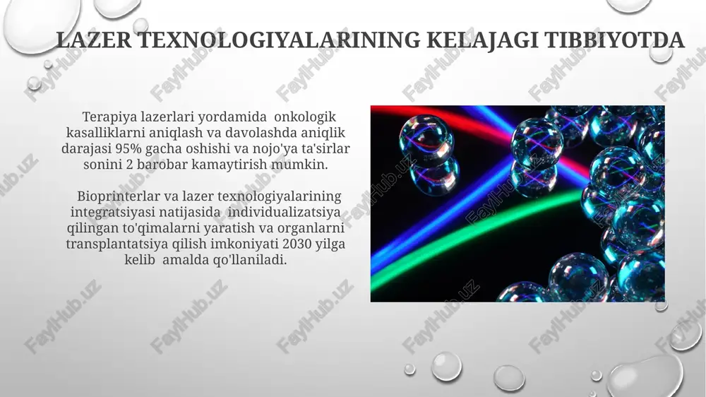 tibbiyotda ishlatiladigan lazer turlari - Page 5