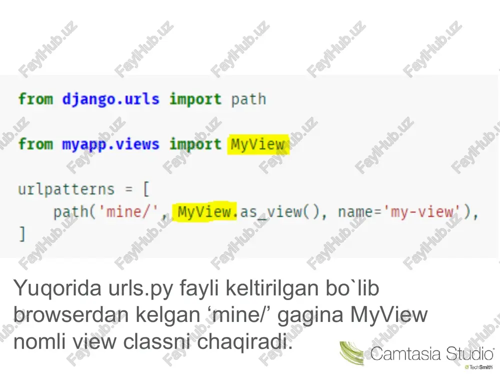 djangoda viewslar bilan ishlash - Page 5