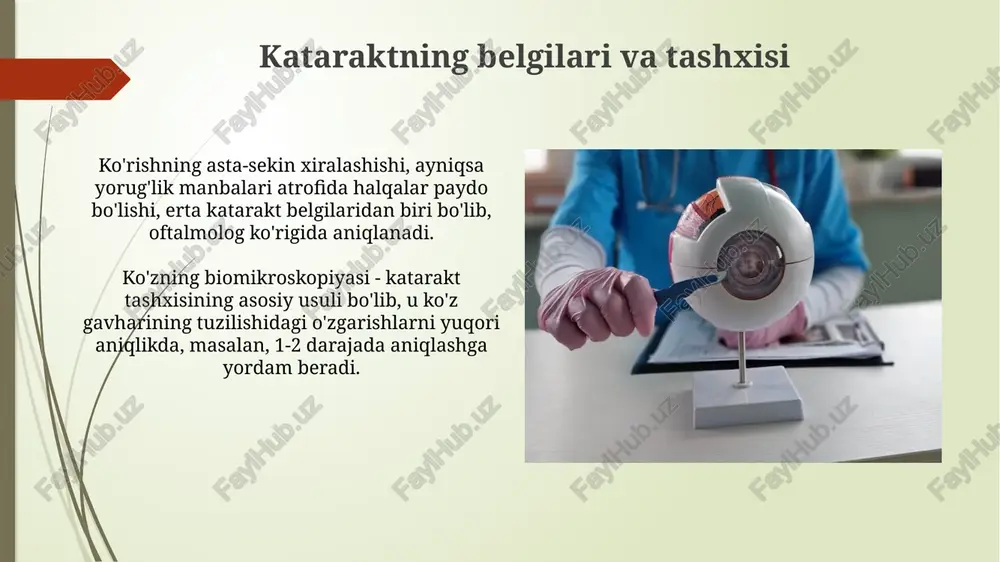 kataraktani zamonaviy davolash va profilaktikasi - Page 5