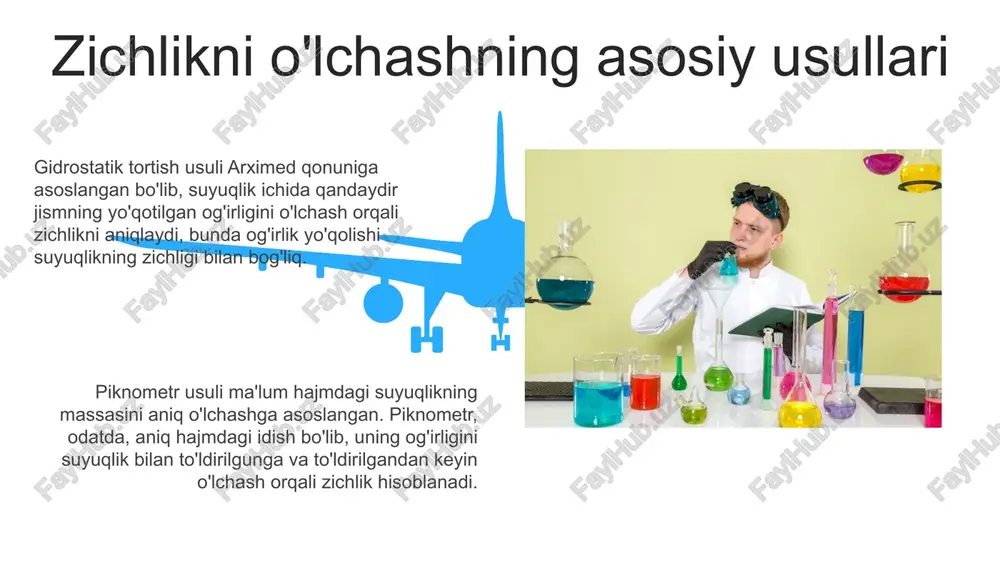 suyuqliklarning zinchligini o‘lchash usulini o‘rganish - Page 5
