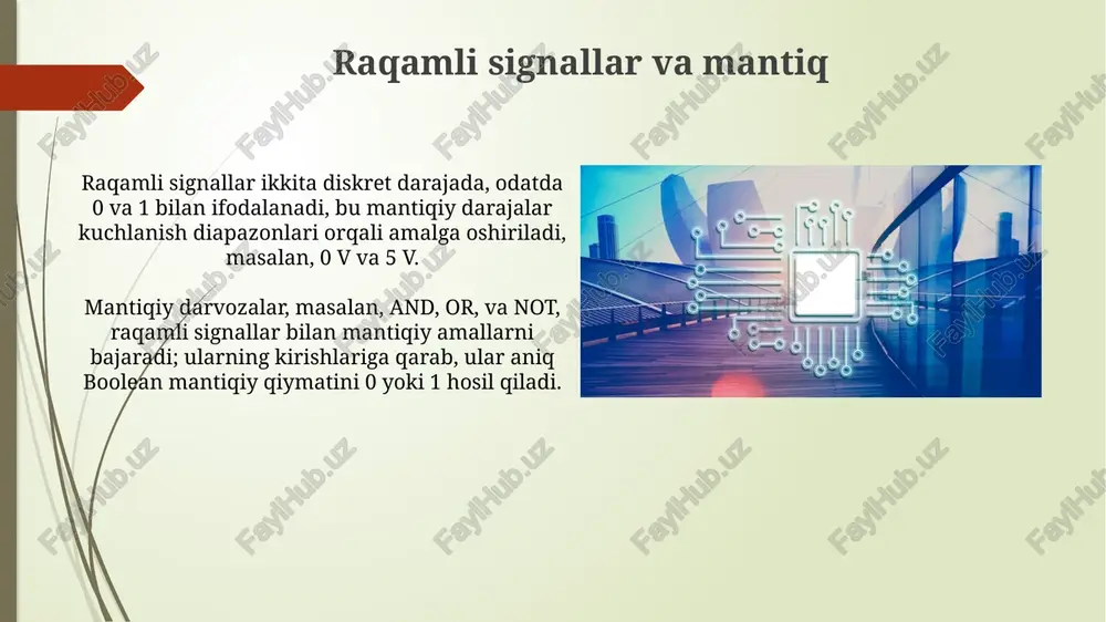 raqamli mikrosxemalar bilan tanishish - Page 5