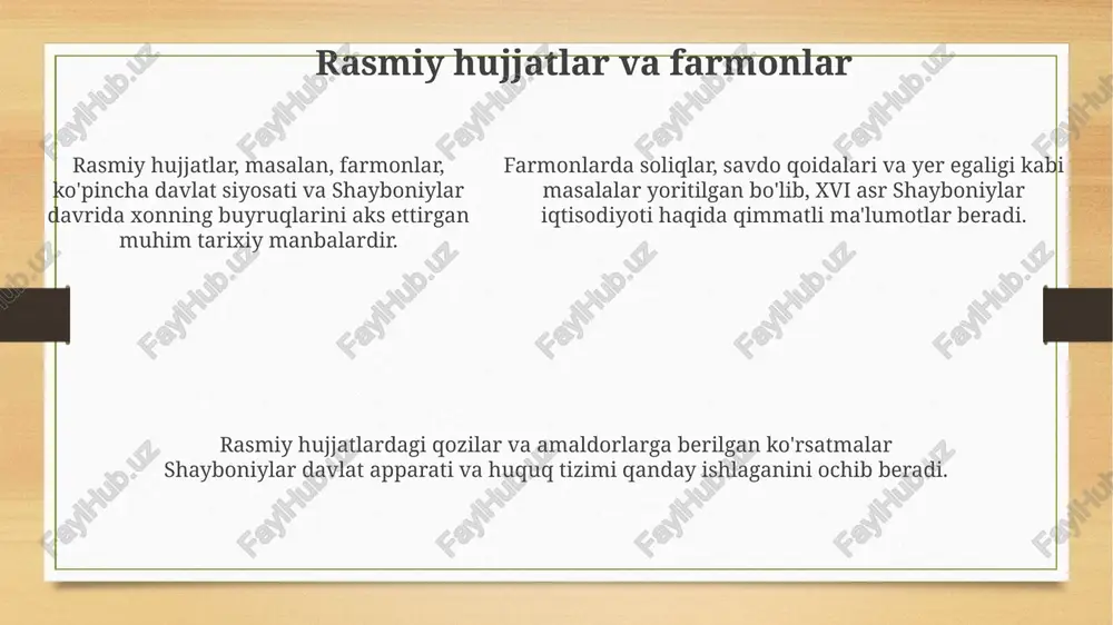 shayboniylar davriga oid manbalar - Page 5