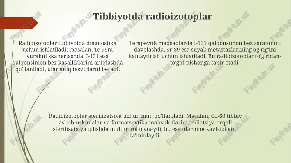 yadro kimyosining tibbiyotdagi ahamyati - Page 5