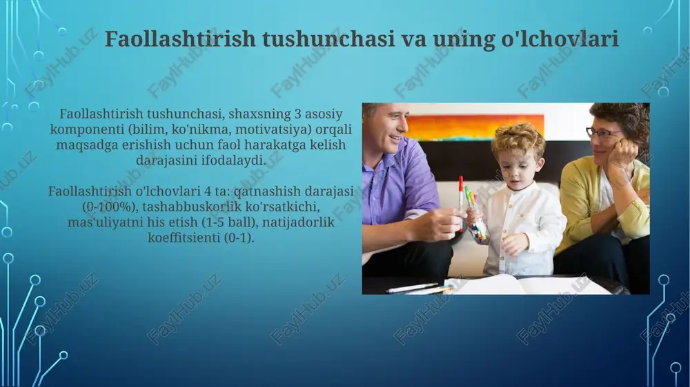 ota-onalarni talimiy faoliyatga jalb qilish - Page 5