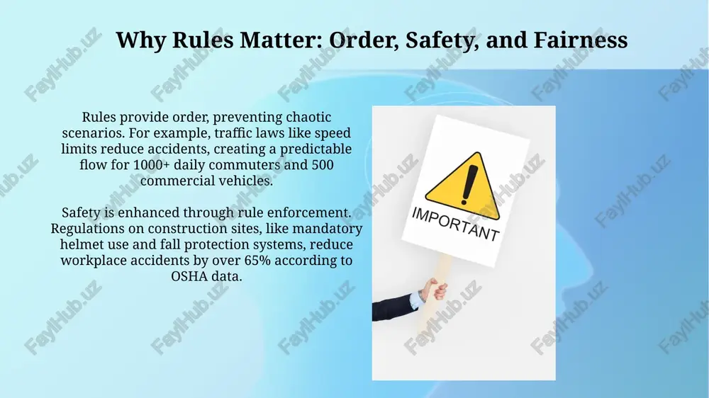 presentation on rules and warnings - Page 5