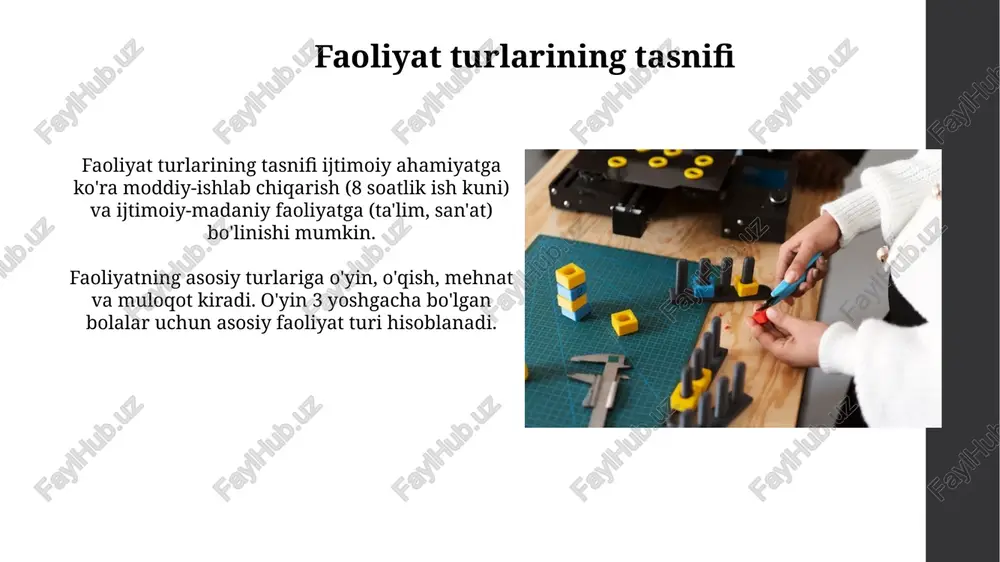 ob'ektiv-amaliy faoliyatning rivojlanishi - Page 5