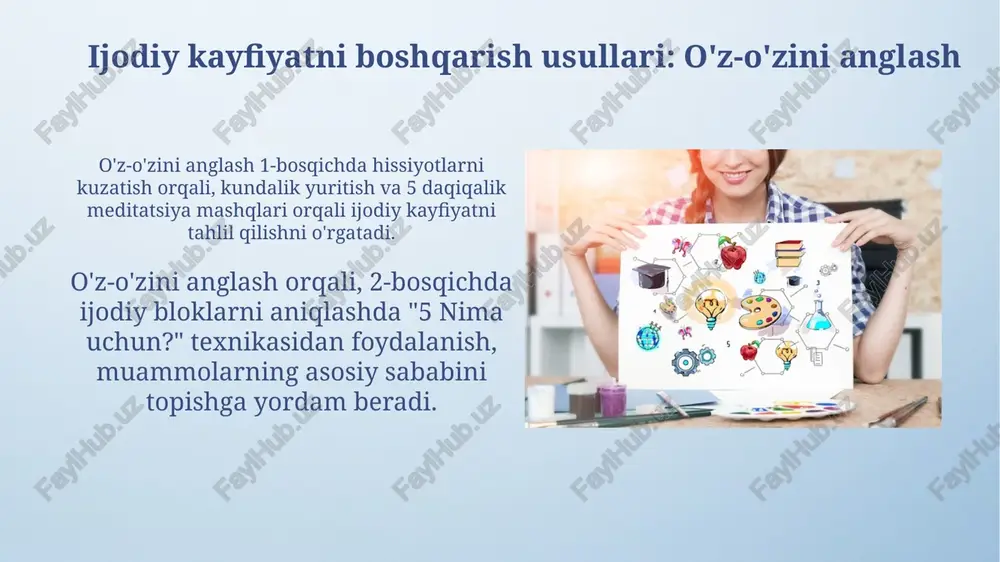 ijodiy kayfiyatni boshqarish ko‘nikmalari - Page 5