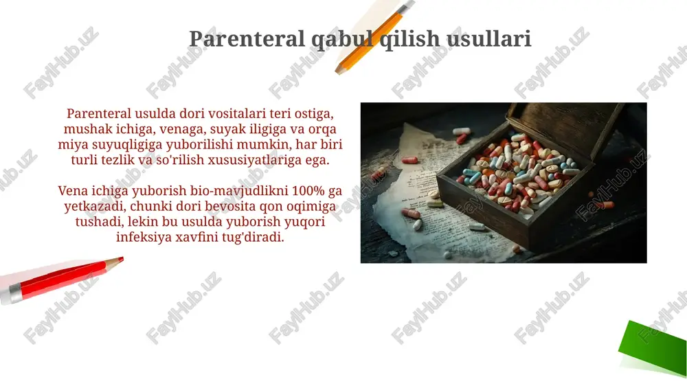 dori vositalarini qabul qilish usullari va turlari - Page 5