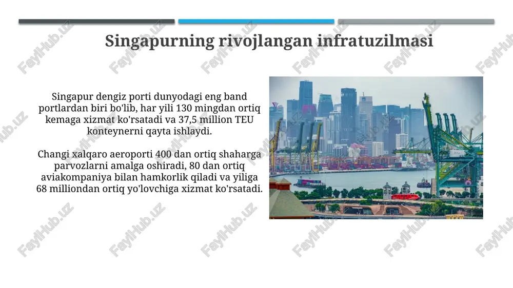 singapur global transport va logistika markazi sifatidagi oʻrni - Page 5