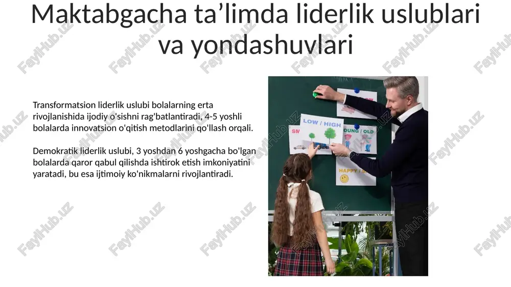 maktabgacha ta'limda rahbarlikning nazariy va amaliy asoslari - Page 5