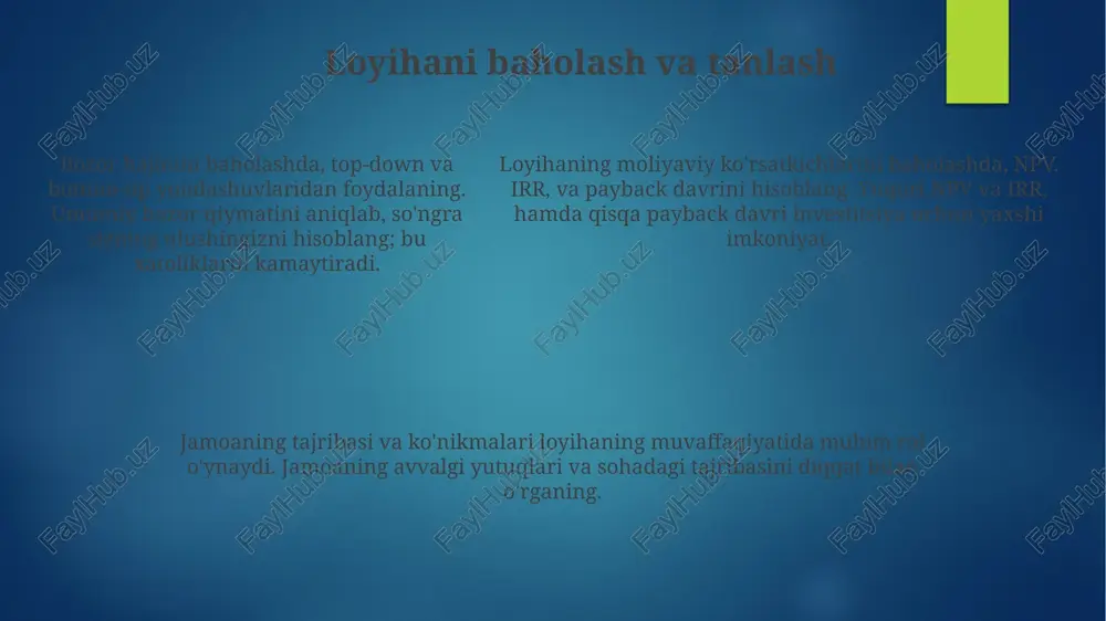 start up loyihalarini qanday topish mumkin? - Page 5