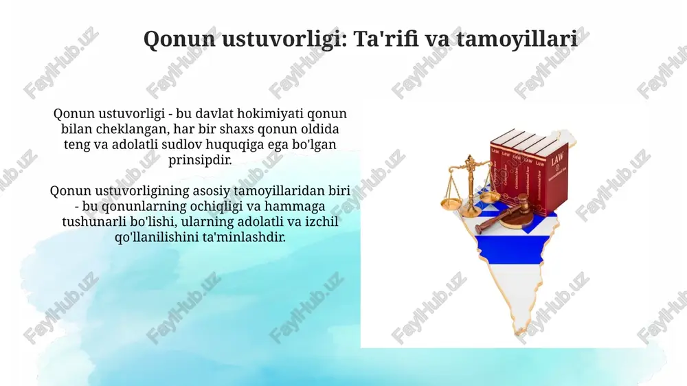 konstitutsiya va qonunning ustunligi - Page 5