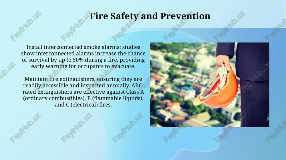 building safety presentation - Page 5