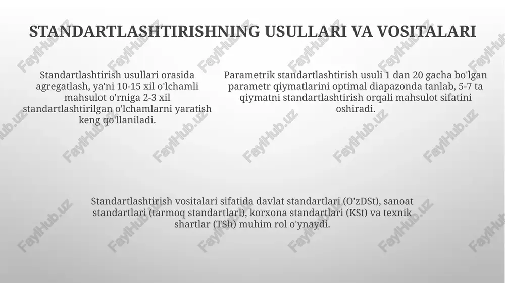 standartlashtirish metodologik (uslubiy)asoslari - Page 5