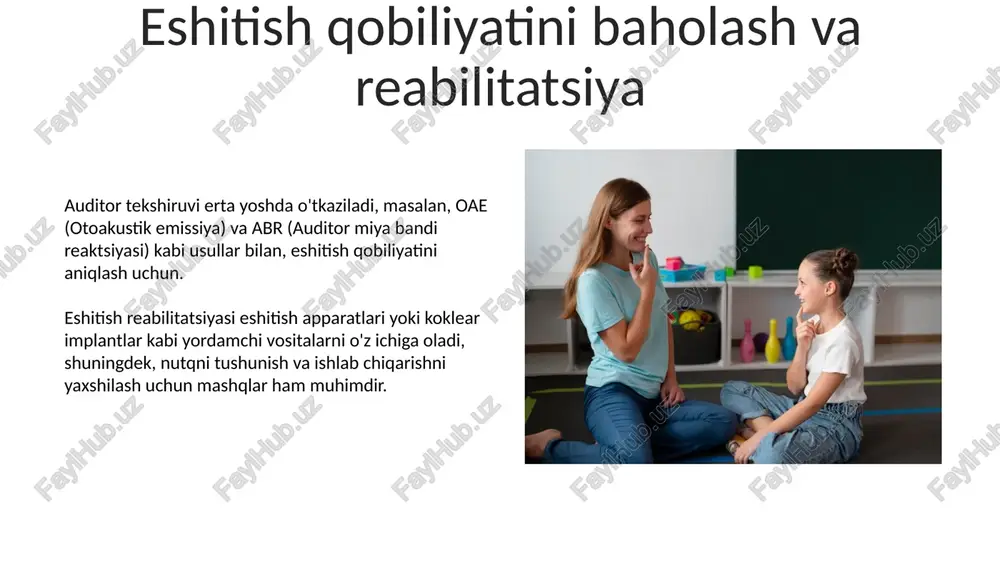 maktabgacha yoshdagi kar bolalarni og‘zaki nutqga o‘rgatish - Page 5