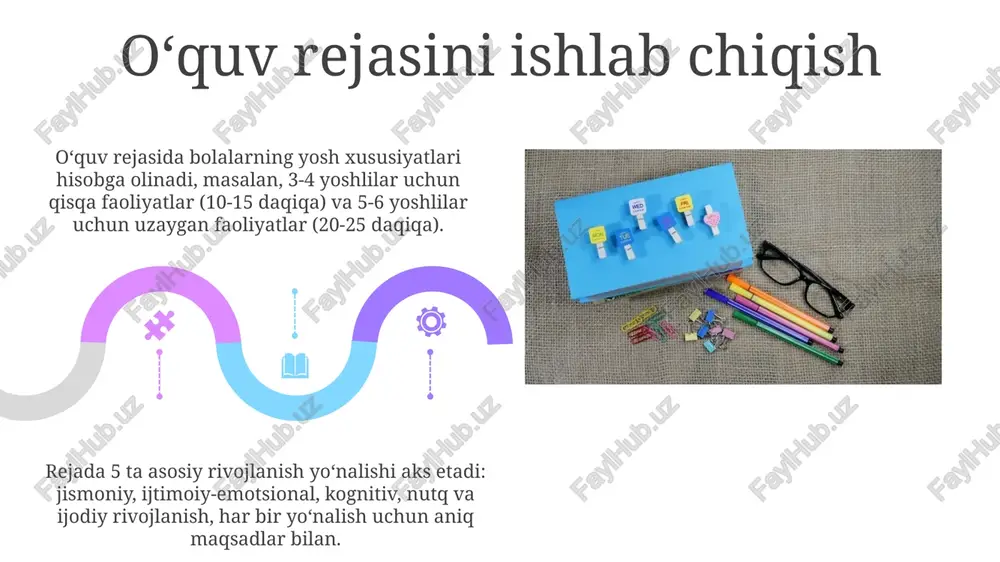 maktabgacha ta'limni tashkil etish va boshqarish tamoyillari - Page 5
