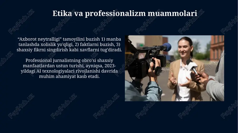 jurnalistikaning madaniy-tashkiliy masalalari - Page 5