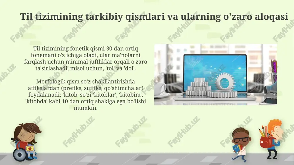 tilning tizim sifatidagi mohiyati - Page 5