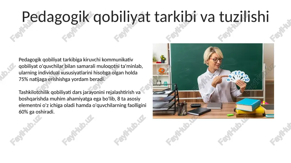 o'qituvchi pedagogik qobiliyatining asosiy sifatlari va yetakchi xususiyatlari - Page 5
