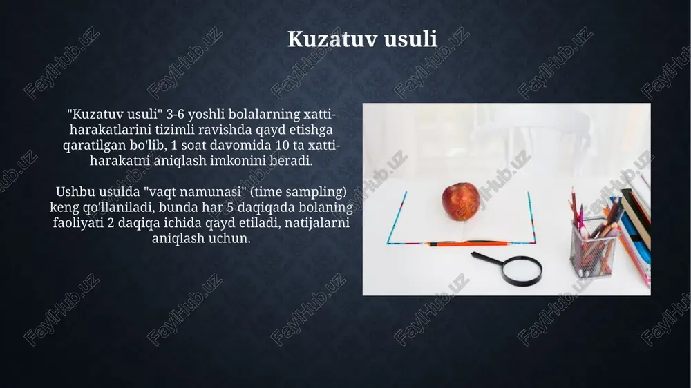 maktabgacha ta’lim pedagogikasida tadqiqot usullari - Page 5