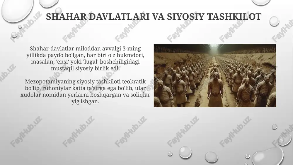 qadimgi mesopotamiya xalqlari madaniyati - Page 5