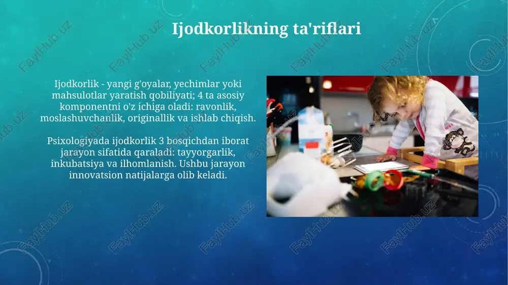 bolalarda ijodkorligini rivojlantirish - Page 5