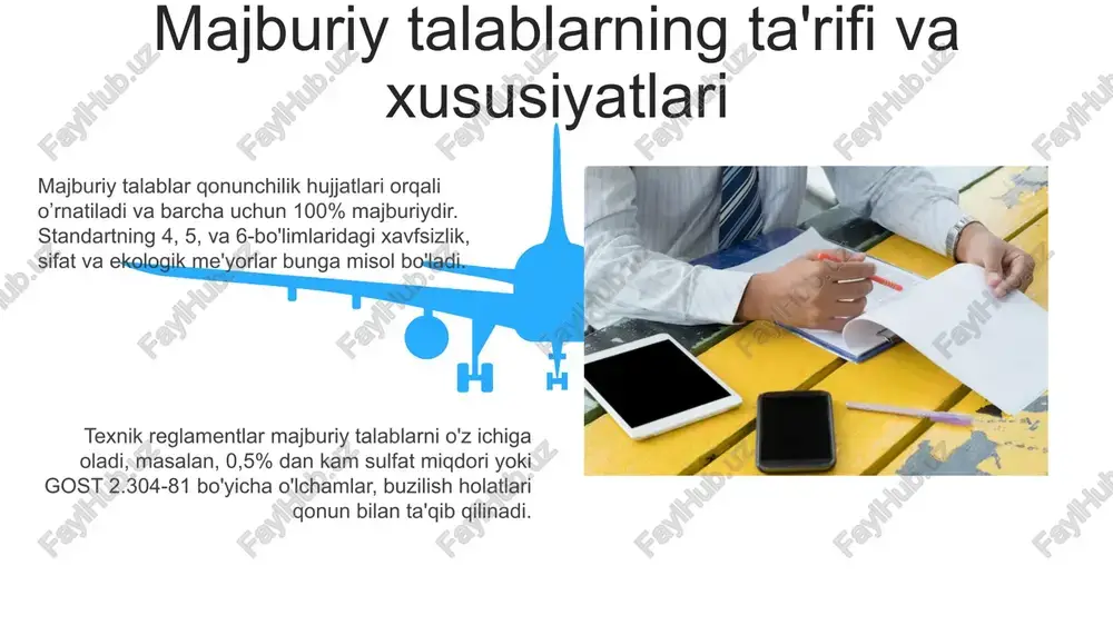 standartlashtirishda majburiy va ixtiyoriy talablar - Page 5