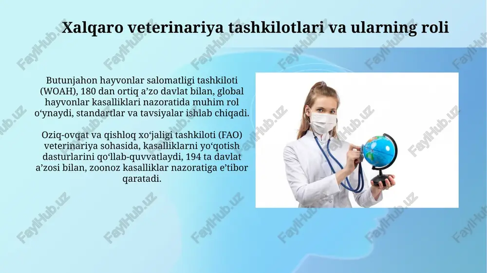 veterinariya sohasida olib boriladigan xalqaro alogalar - Page 5