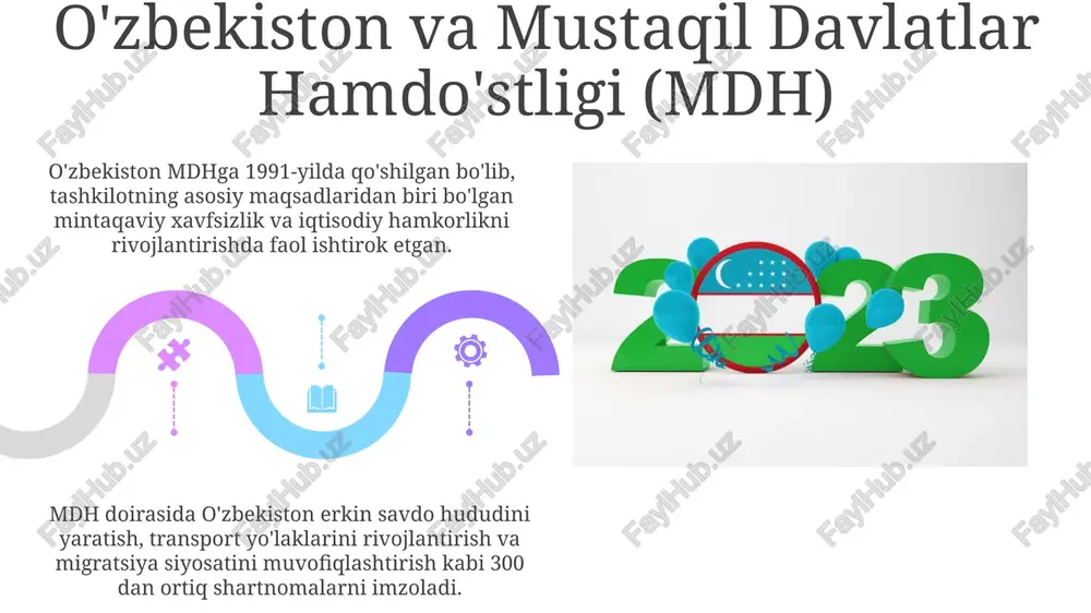 o'zbekistonning xalqaro tashkilotlar bilan hamkorligi - Page 5
