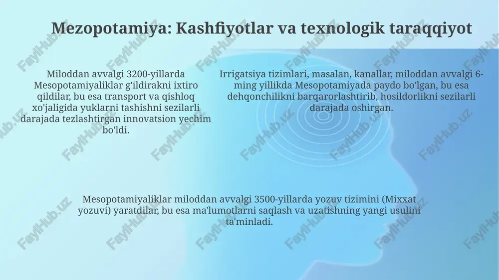 arxeologik topilmalar asosida ilk ixtirolar - Page 5