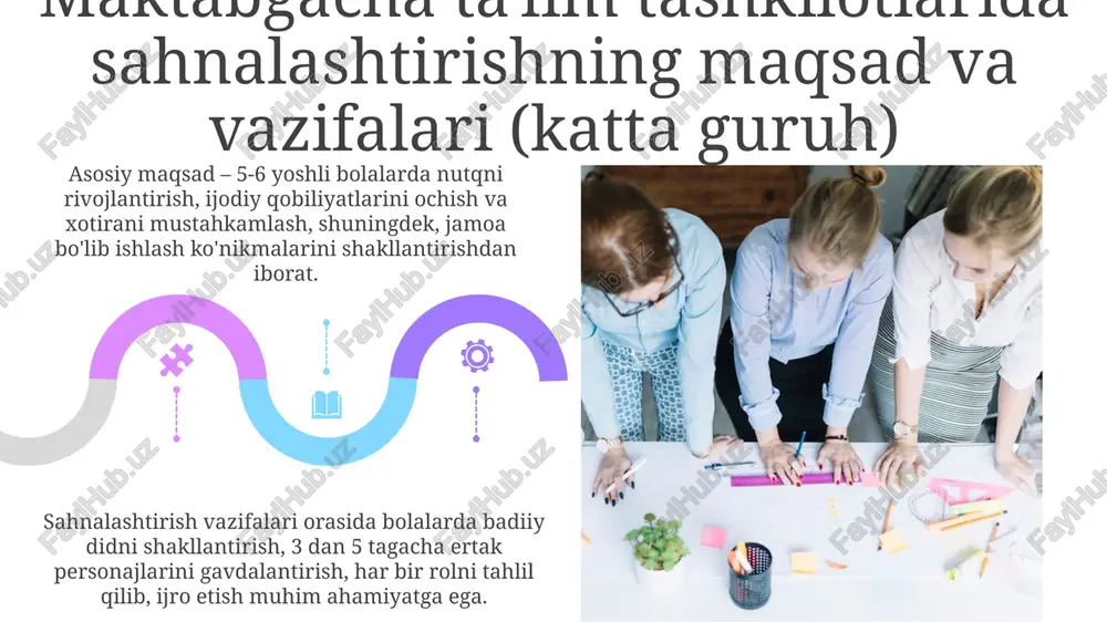 maktabgacha ta'lim tashkilotlarida sahnalashtirish faoliyatini tashkil qilish( katta guruh) - Page 5