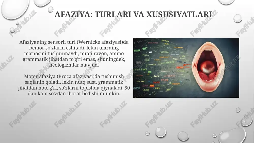 nutq organlari: markaziy asab tizimi patologiyalari - Page 5