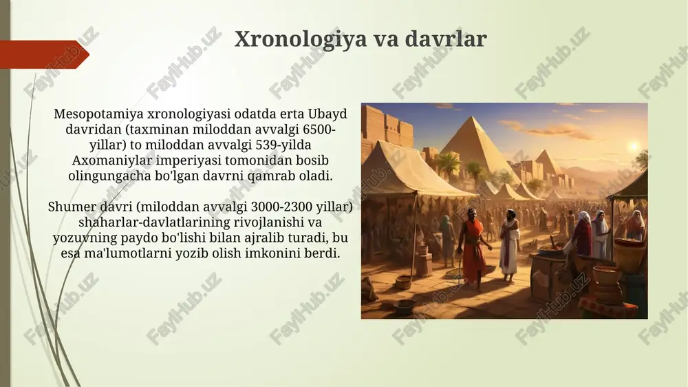 mesopotamiya xalqlari madaniyati - Page 5