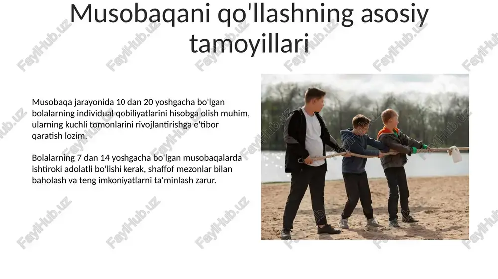 raqobat usuli: bolalarni tarbiyalashda raqobatdan foydalanish - Page 5