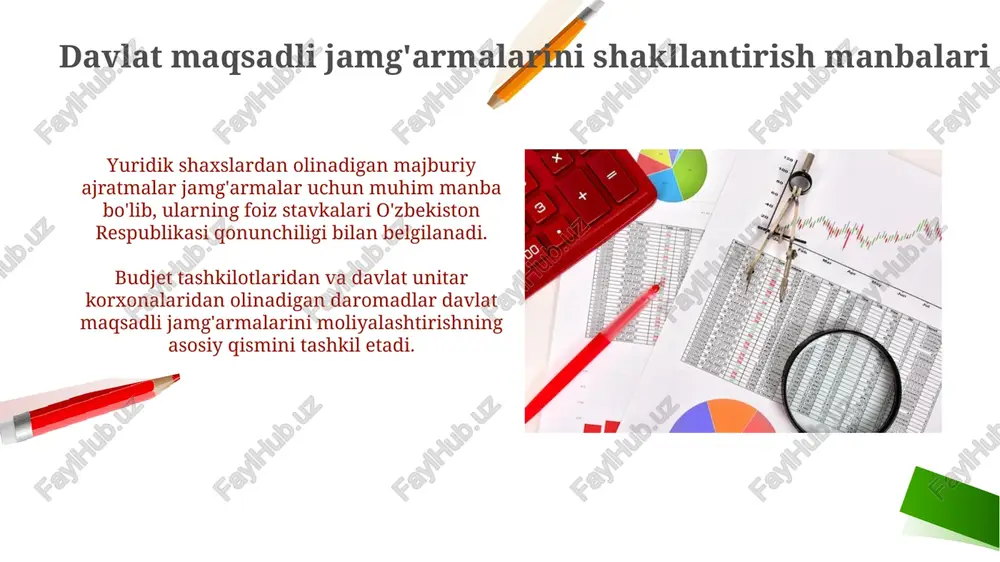 davlat maqsadli jamg'armalari: mohiyati va roli - Page 5