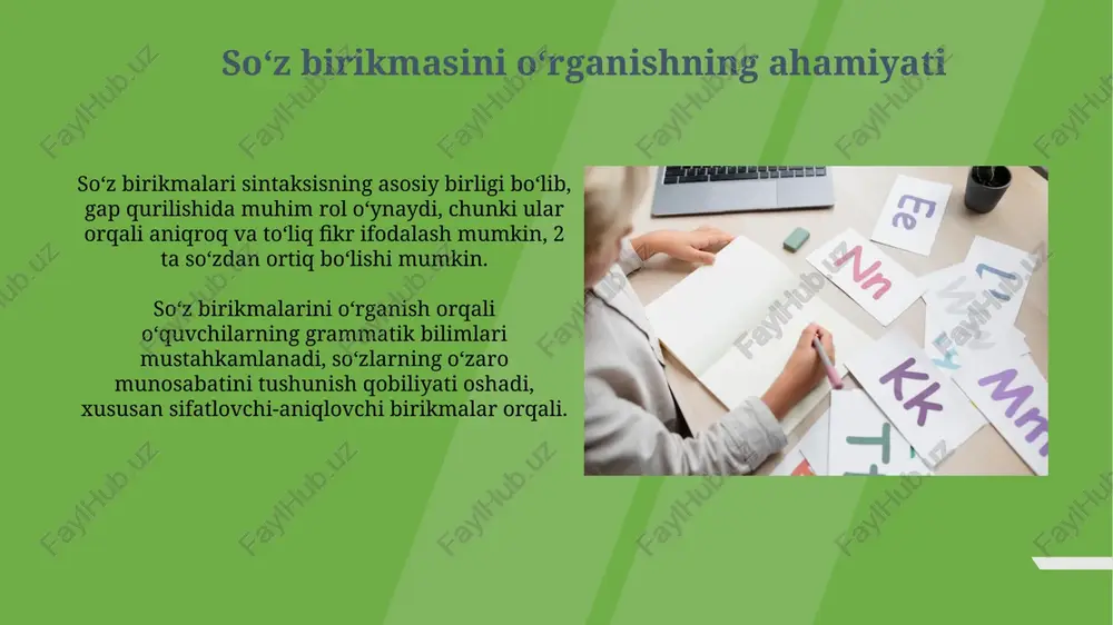 soʻz tarkibini oʻrganishda leksik mashqlarni tashkil etish - Page 5