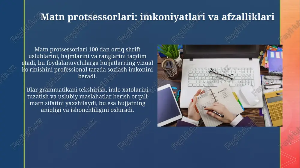 matn muharrirlari va protsesslari - Page 5